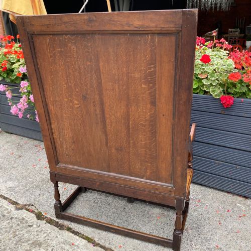 19TH CENTURY OAK SETTLE - ADDITIONAL PHOTO 4