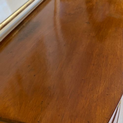 19TH CENTURY MAHOGANY CHEST OF DRAWERS - ADDITIONAL PHOTO 4