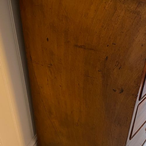 19TH CENTURY MAHOGANY CHEST OF DRAWERS - ADDITIONAL PHOTO 10