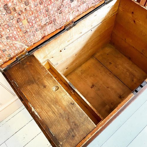 VICTORIAN PINE TRUNK - ADDITIONAL PHOTO 5