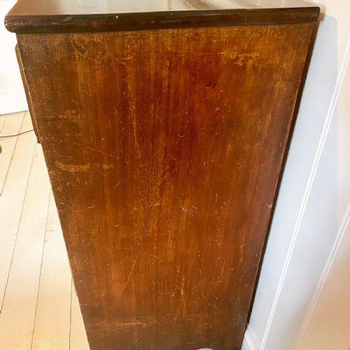 19TH CENTURY MAHOGANY CHEST OF DRAWERS - ADDITIONAL PHOTO 3