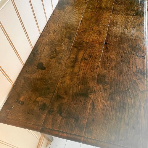 18TH CENTURY OAK LOWBOY - ADDITIONAL PHOTO 6