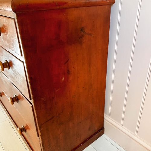 VICTORIAN CHEST OF DRAWERS - ADDITIONAL PHOTO 5