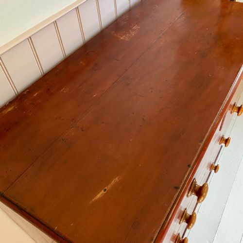 VICTORIAN CHEST OF DRAWERS - ADDITIONAL PHOTO 6
