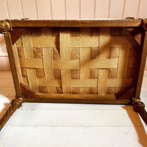 19TH CENTURY FRENCH STOOL WINDOW SEAT - ADDITIONAL PHOTO 5