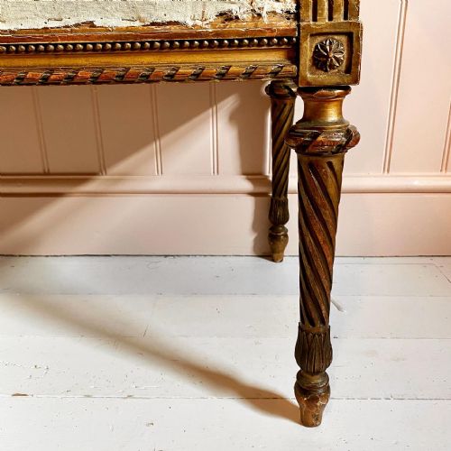19TH CENTURY FRENCH STOOL WINDOW SEAT - ADDITIONAL PHOTO 6