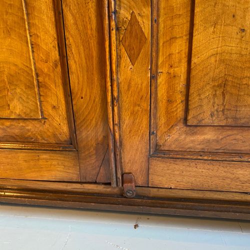 19TH CENTURY WALNUT CUPBOARD - ADDITIONAL PHOTO 3