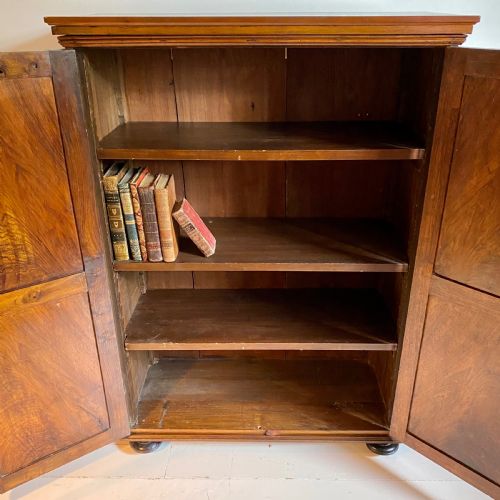 19TH CENTURY WALNUT CUPBOARD - ADDITIONAL PHOTO 8