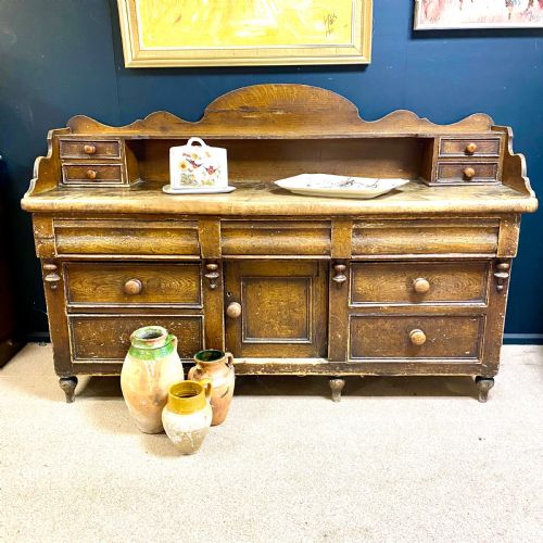 19th century dresser base sideboard - CATEGORY: ANTIQUE SIDEBOARDS - DATED 19TH CENTURY