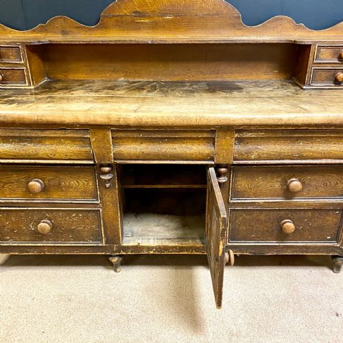 19TH CENTURY DRESSER BASE SIDEBOARD - ADDITIONAL PHOTO 3