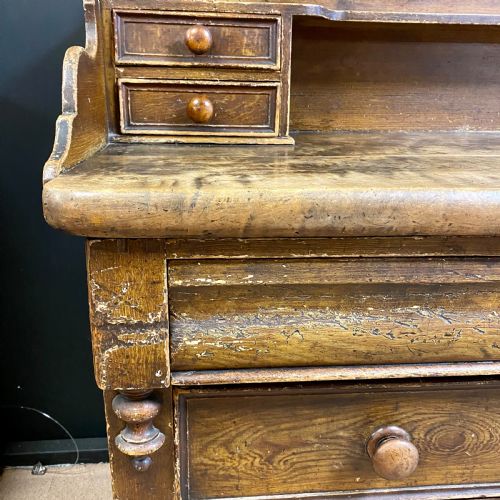 19TH CENTURY DRESSER BASE SIDEBOARD - ADDITIONAL PHOTO 6