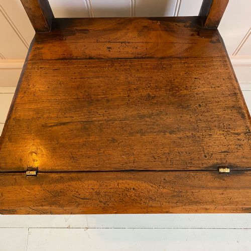 19TH CENTURY WALNUT METAMORPHIC CHAIR - ADDITIONAL PHOTO 1