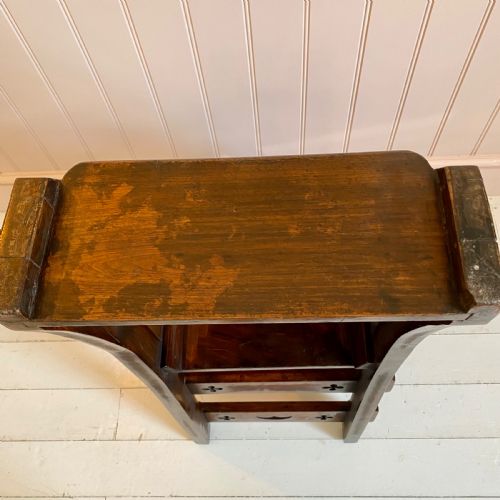 19TH CENTURY WALNUT METAMORPHIC CHAIR - ADDITIONAL PHOTO 6