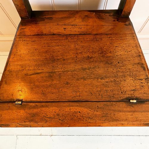 19TH CENTURY WALNUT METAMORPHIC CHAIR - ADDITIONAL PHOTO 9