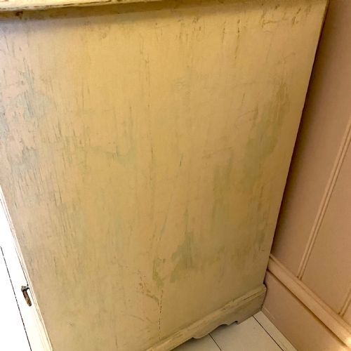 GEORGIAN PAINTED CHEST OF DRAWERS - ADDITIONAL PHOTO 5