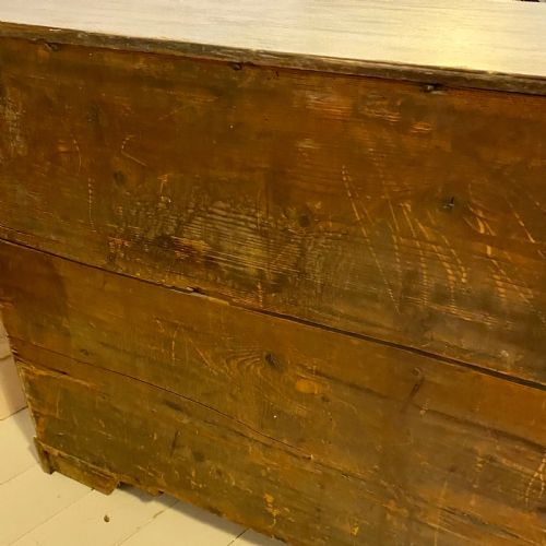 GEORGIAN PAINTED CHEST OF DRAWERS - ADDITIONAL PHOTO 7