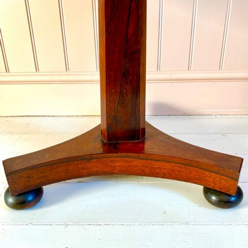 19TH CENTURY ROSEWOOD OCCASIONAL TABLE - ADDITIONAL PHOTO 2
