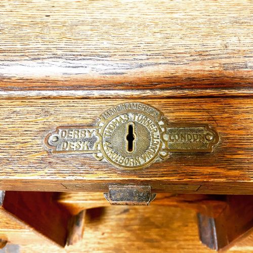 VICTORIAN ROLL TOP DESK - ADDITIONAL PHOTO 3