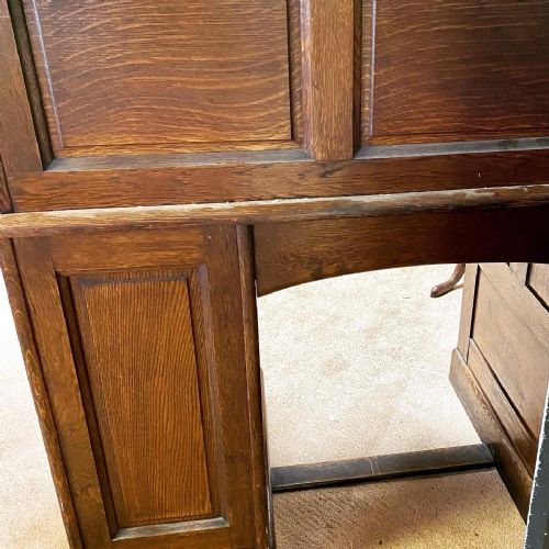 VICTORIAN ROLL TOP DESK - ADDITIONAL PHOTO 7