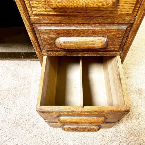 VICTORIAN ROLL TOP DESK - ADDITIONAL PHOTO 9