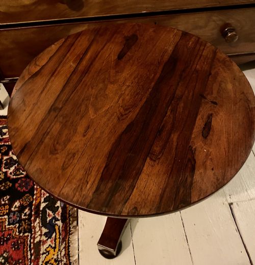 19TH CENTURY ROSEWOOD OCCASIONAL TABLE - ADDITIONAL PHOTO 3