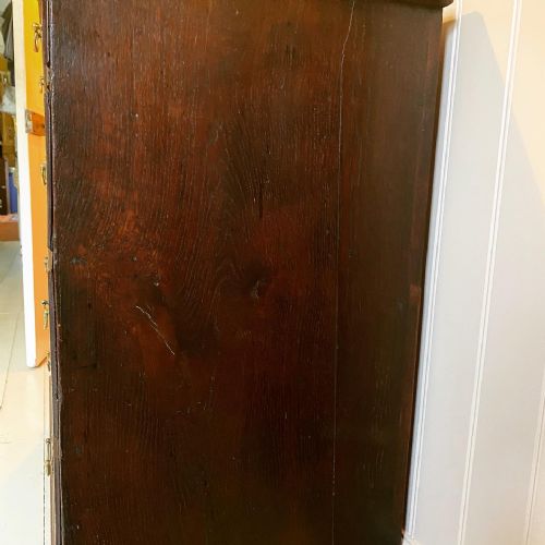 GEORGIAN OAK CHEST OF DRAWERS - ADDITIONAL PHOTO 4
