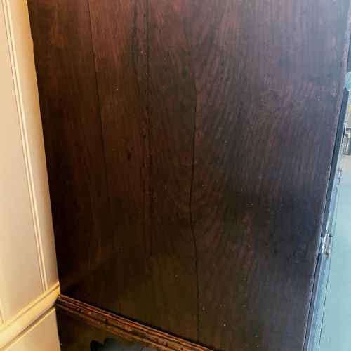 GEORGIAN OAK CHEST OF DRAWERS - ADDITIONAL PHOTO 5