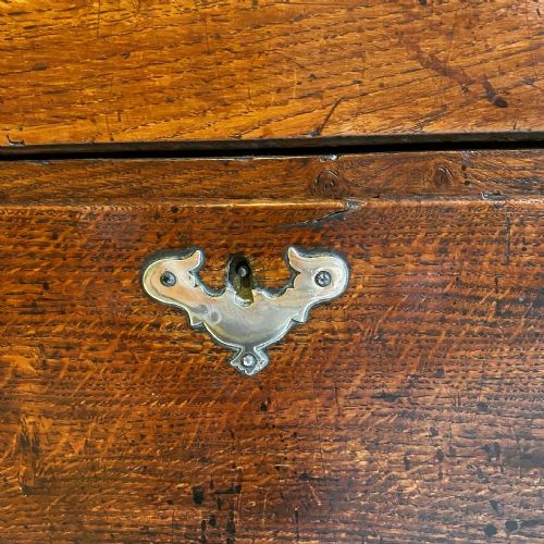 GEORGIAN OAK CHEST OF DRAWERS - ADDITIONAL PHOTO 6