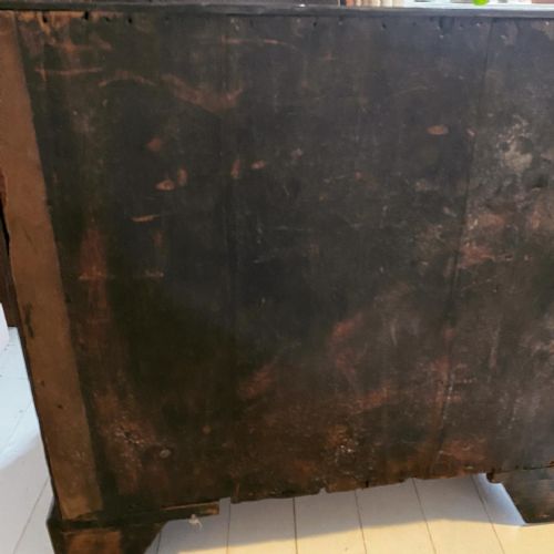 GEORGIAN MAHOGANY CHEST OF DRAWERS - ADDITIONAL PHOTO 5