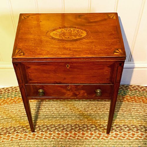 GEORGIAN TEAPOY SEWING TABLE - ADDITIONAL PHOTO 5