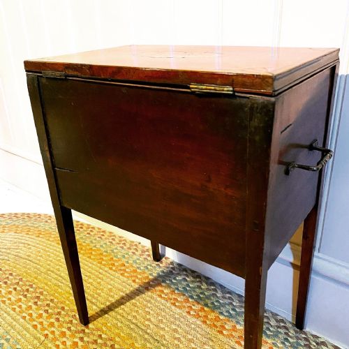GEORGIAN TEAPOY SEWING TABLE - ADDITIONAL PHOTO 7