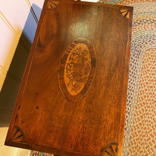 GEORGIAN TEAPOY SEWING TABLE - ADDITIONAL PHOTO 8