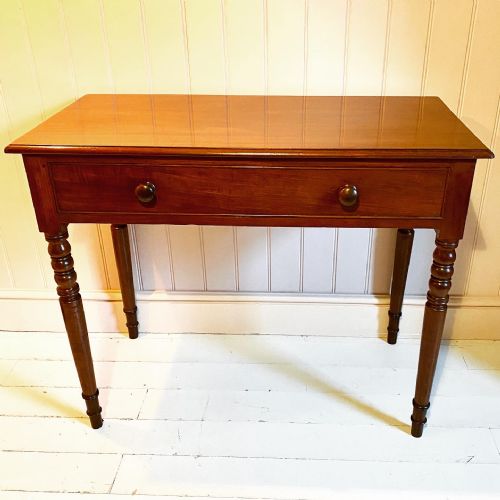 19TH CENTURY MAHOGANY SIDE TABLE - ADDITIONAL PHOTO 1