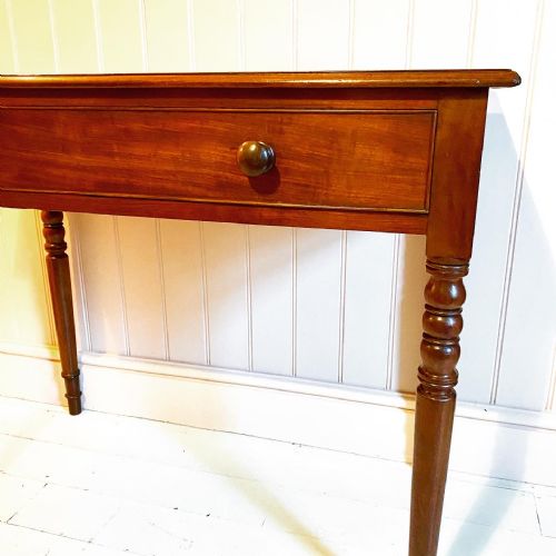 19TH CENTURY MAHOGANY SIDE TABLE - ADDITIONAL PHOTO 3