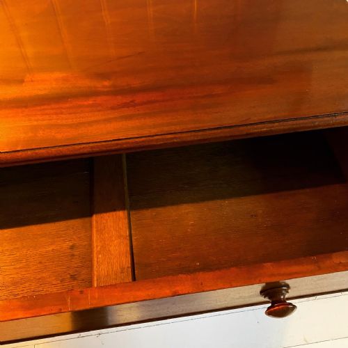 19TH CENTURY MAHOGANY SIDE TABLE - ADDITIONAL PHOTO 4