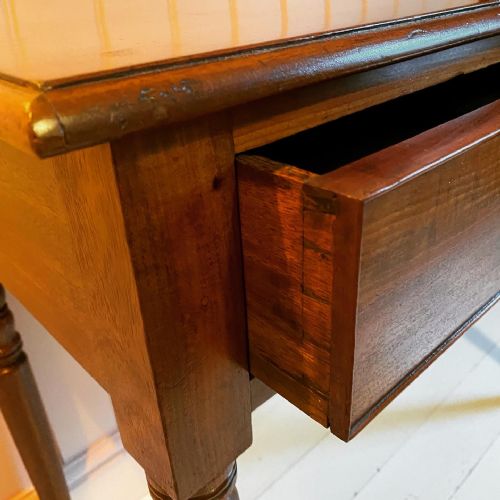 19TH CENTURY MAHOGANY SIDE TABLE - ADDITIONAL PHOTO 6