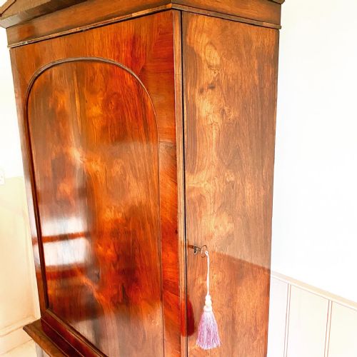 19TH CENTURY ROSEWOOD BOOKCASE - ADDITIONAL PHOTO 4