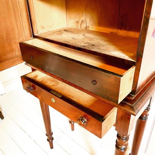 19TH CENTURY ROSEWOOD BOOKCASE - ADDITIONAL PHOTO 6