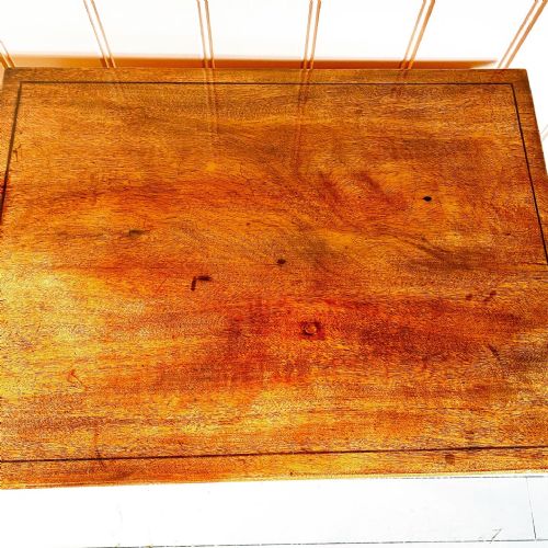 19TH CENTURY MAHOGANY SIDE TABLE - ADDITIONAL PHOTO 2
