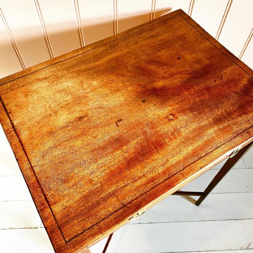 19TH CENTURY MAHOGANY SIDE TABLE - ADDITIONAL PHOTO 4