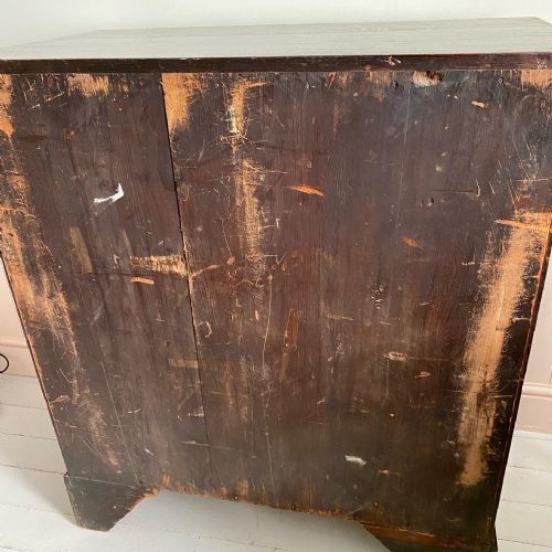 GEORGIAN OAK CHEST OF DRAWERS - ADDITIONAL PHOTO 8