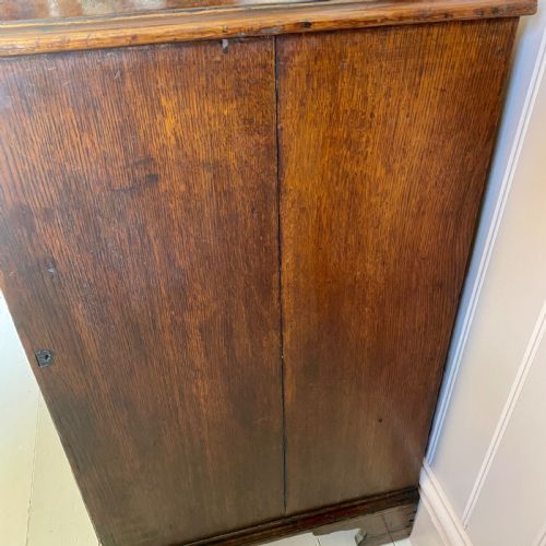 GEORGIAN OAK CHEST OF DRAWERS - ADDITIONAL PHOTO 5