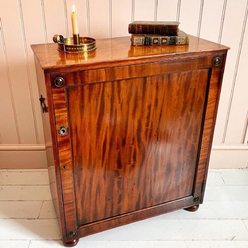 19th century campaign cupboard - CATEGORY: ANTIQUE CUPBOARDS - DATED 19TH CENTURY