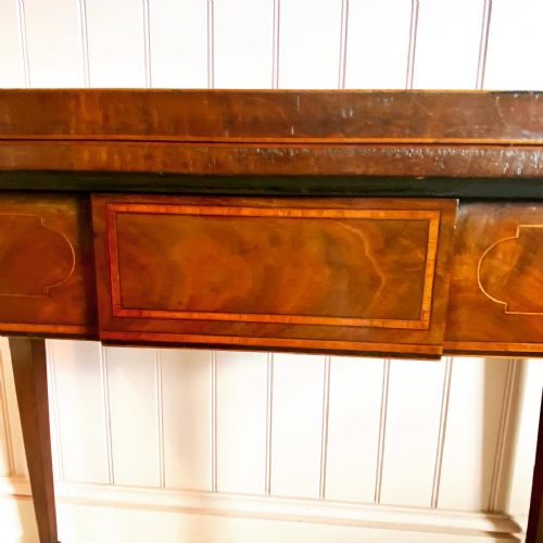 GEORGE III MAHOGANY CARD TABLE - ADDITIONAL PHOTO 6