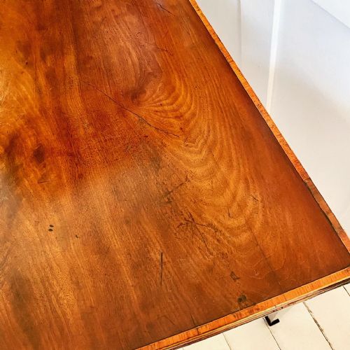 GEORGE III MAHOGANY CARD TABLE - ADDITIONAL PHOTO 12
