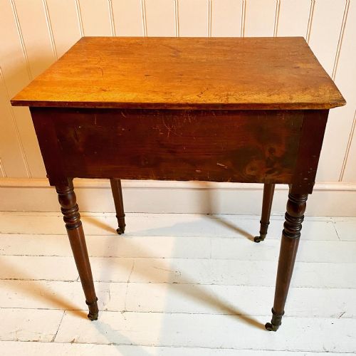 19TH CENTURY MAHOGANY SIDE TABLE - ADDITIONAL PHOTO 7