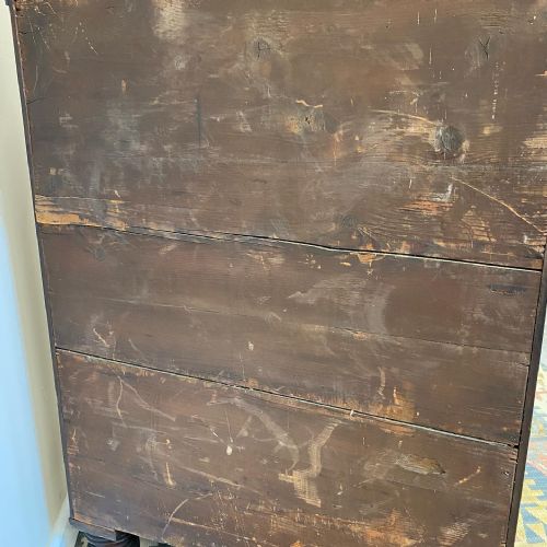 19TH CENTURY MAHOGANY SECRETAIRE BOOKCASE - ADDITIONAL PHOTO 8