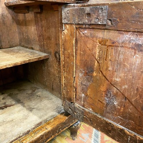 19TH CENTURY PINE DRESSER SIDEBOARD - ADDITIONAL PHOTO 9