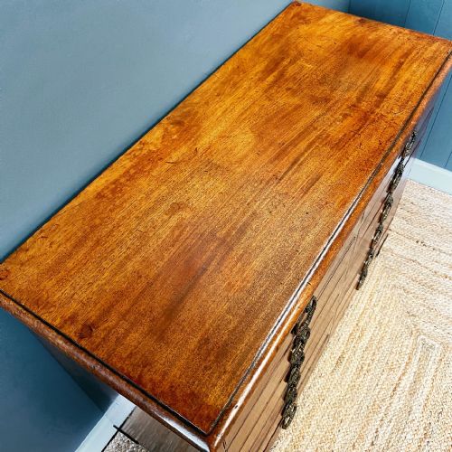 19TH CENTURY MAHOGANY CHEST OF DRAWERS - ADDITIONAL PHOTO 2