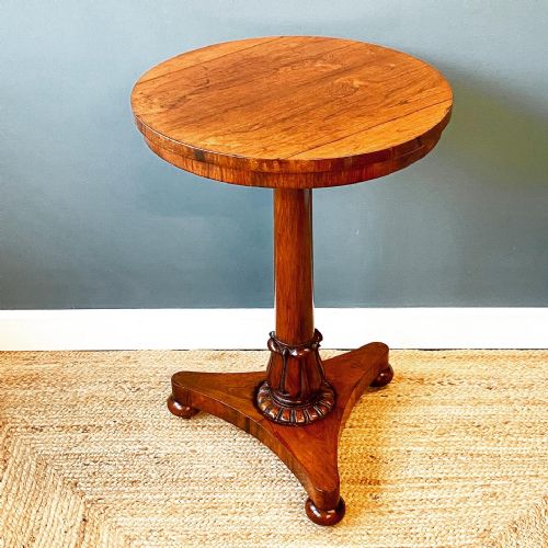 19TH CENTURY ROSEWOOD OCCASIONAL TABLE - ADDITIONAL PHOTO 1